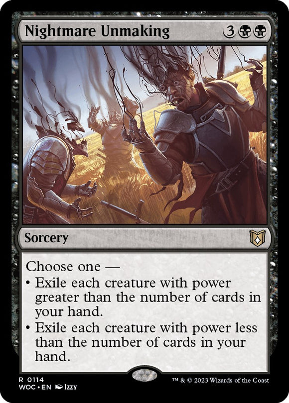 Pesadilla desmantelada [Comandante de Wilders of Eldraine] 
