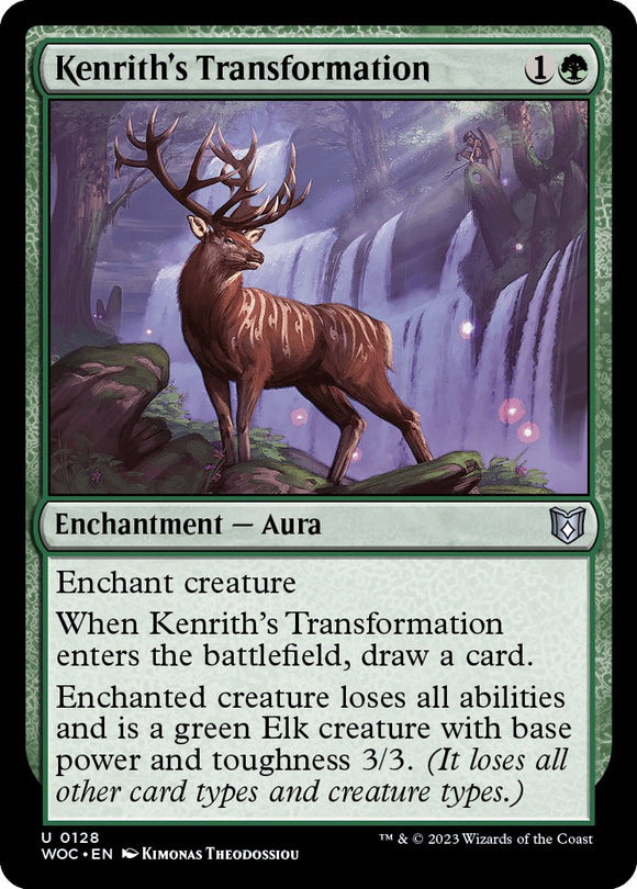 La transformación de Kenrith [Comandante de Wilds of Eldraine] 