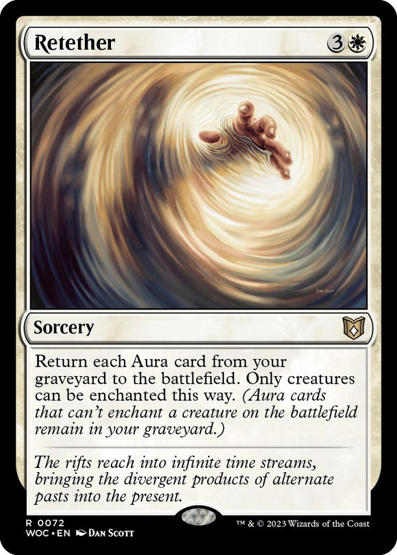 Retether [Comandante de las Tierras Salvajes de Eldraine] 
