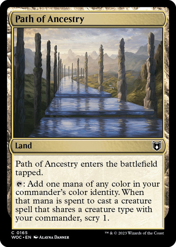 Sendero de ascendencia [Comandante de Wilders of Eldraine] 