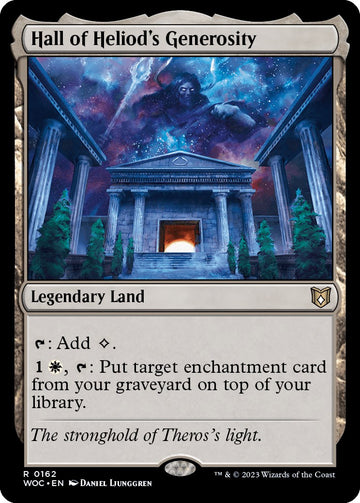 Salón de la generosidad de Heliod [Comandante de Wilders of Eldraine] 