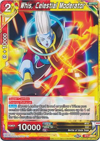 Whis, moderador celestial (BT9-096) [Embestida universal] 