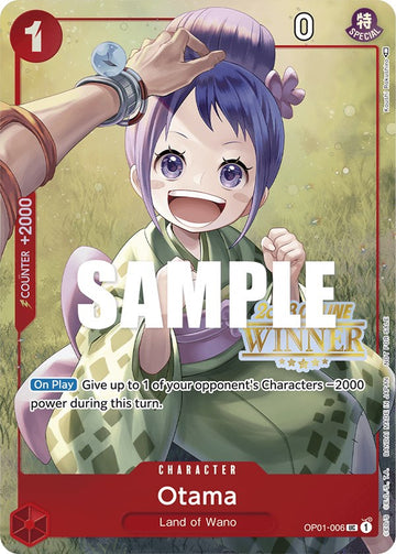 Otama (Regional en línea 2023) [Ganador] [Tarjetas promocionales de One Piece] 