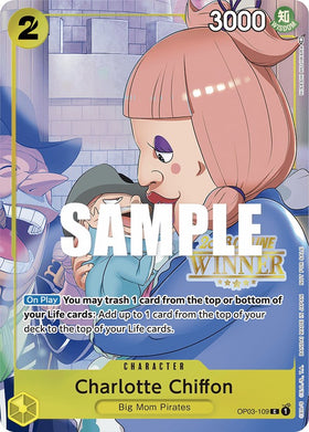 Charlotte Chiffon (Regional en línea 2023) [Ganadora] [Tarjetas de promoción de One Piece] 