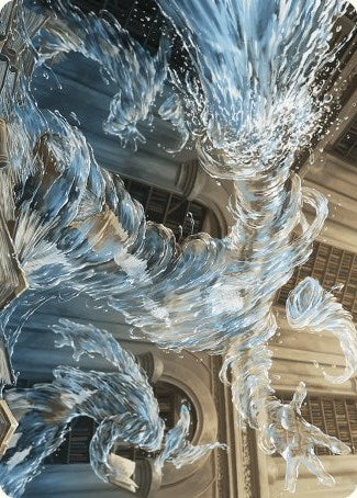 Tarjeta con arte de lanzador de conjuros llamativo [Serie de arte Wilds of Eldraine] 