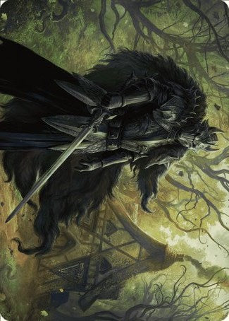 Tarjeta de arte de Campeón de Agatha [Serie de arte Wilds of Eldraine] 
