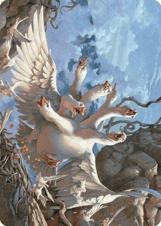 Tarjeta de arte La madre ganso [Serie de arte Wilds of Eldraine] 