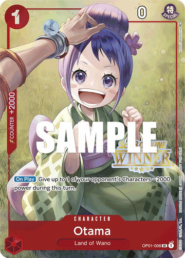Otama (Regional Offline 2023) [Ganador] [Tarjetas promocionales de One Piece] 