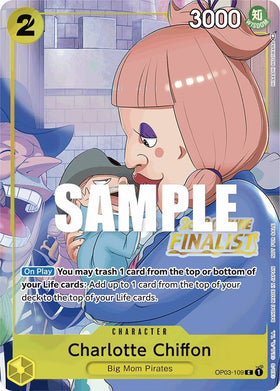 Charlotte Chiffon (Regional Offline 2023) [Finalista] [Tarjetas de promoción de One Piece] 