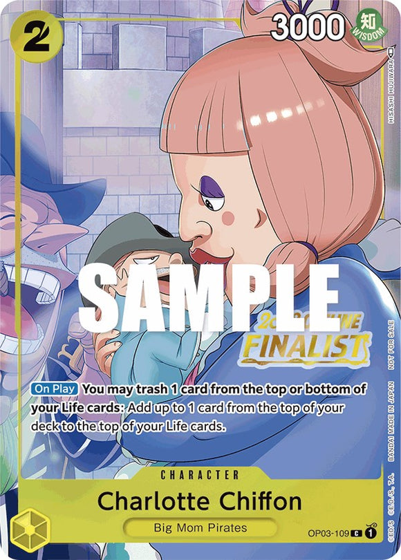 Charlotte Chiffon (Regional Offline 2023) [Finalista] [Tarjetas de promoción de One Piece] 