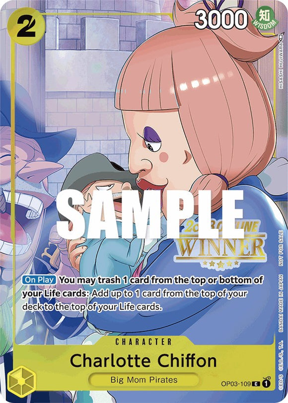 Charlotte Chiffon (Regional Offline 2023) [Ganadora] [Tarjetas de promoción de One Piece] 