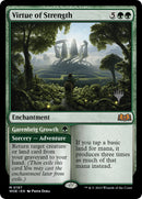 Virtue of Strength // Garenbrig Growth (Promo Pack) [Wilds of Eldraine Promos]-1