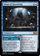 Virtue of Knowledge // Vantress Visions (Promo Pack) [Wilds of Eldraine Promos]-1
