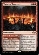 Virtue of Courage //Embereth Blaze (Promo Pack) [Wilds of Eldraine Promos]-1