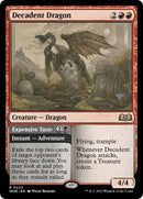 Decadent Dragon // Expensive Taste (Promo Pack) [Wilds of Eldraine Promos]-1