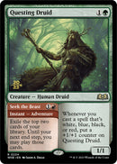 Questing Druid // Seek the Beast [Wilds of Eldraine Prerelease Promos]-1