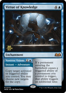 Virtue of Knowledge // Vantress Visions (Promo Pack) [Wilds of Eldraine Promos]-2