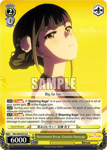 Revista Resentimiento, Kaoruko Hanayagi (RSL/S98-E013 U) [Revue Starlight The Movie] 