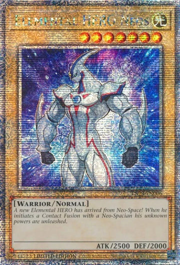 Elemental HERO Neos [TN23-EN006] Secreto raro de un cuarto de siglo 