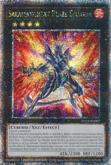 Salamangreat Blaze Dragon [TN23-EN007] Secreto de cuarto de siglo 