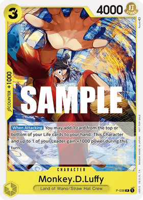 Monkey.D.Luffy (Torneo de prelanzamiento) [Tarjetas promocionales de One Piece] 