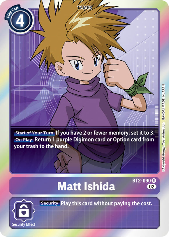 Matt Ishida [BT2-090] (Reimpresión de Resurgence Booster) [Resurgence Booster] 