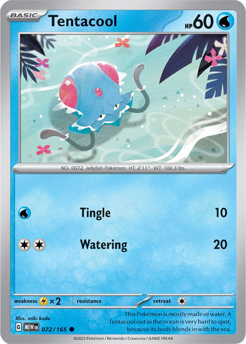 Tentacool (072/165) [Escarlata y Violeta: 151] 