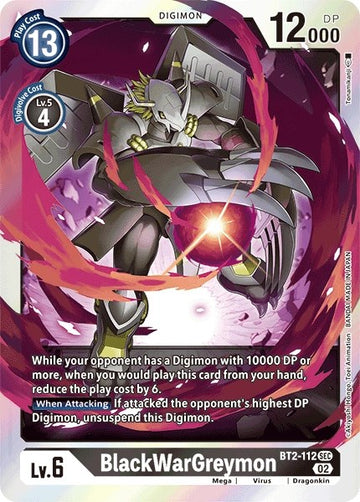BlackWarGreymon (reimpresión de refuerzo de Resurgence) [Refuerzo de Resurgence] 