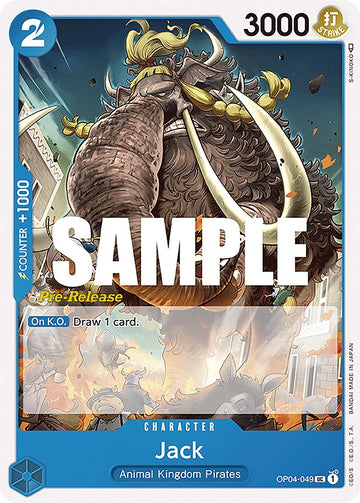 Jack [Tarjetas de prelanzamiento de Kingdoms of Intrigue] 