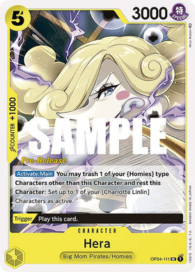 Hera [Tarjetas de prelanzamiento de Kingdoms of Intrigue] 