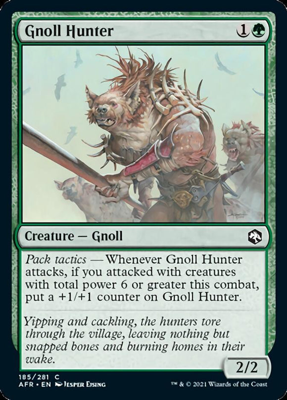 Cazador de gnolls [Dungeons &amp; Dragons: Aventuras en los Reinos Olvidados] 