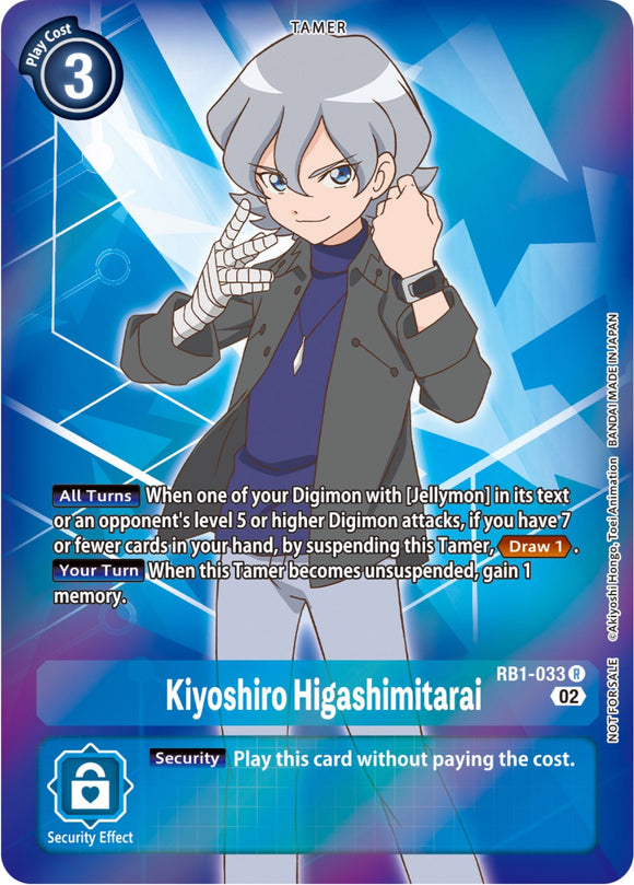 Kiyoshiro Higashimitarai [RB1-033] (Adorno de caja) [Refuerzo de resurgimiento] 