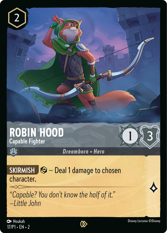 Robin Hood - Luchador competente (17) [Tarjetas promocionales] 