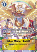 Yellow Memory Boost! [P-037] (Digimon Adventure Box 2) [Promotional Cards]-2
