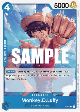 Monkey.D.Luffy (Kit de batalla sellado vol. 1) [Tarjetas promocionales de One Piece] 