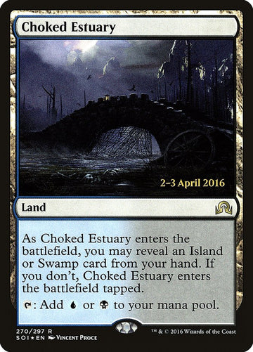 Estuario ahogado [Promociones previas al lanzamiento de Sombras sobre Innistrad] 