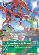 Green Memory Boost! [P-038] (Digimon Adventure Box 2) [Promotional Cards]-2