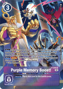 Purple Memory Boost! [P-040] (Digimon Adventure Box 2) [Promotional Cards]-3