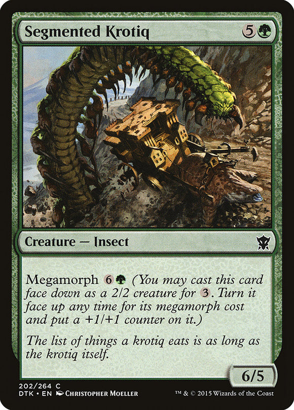 Krotiq segmentado [Dragones de Tarkir] 