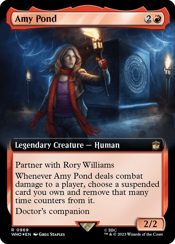 Amy Pond (dibujo extendido) (Surge Foil) [Doctor Who] 