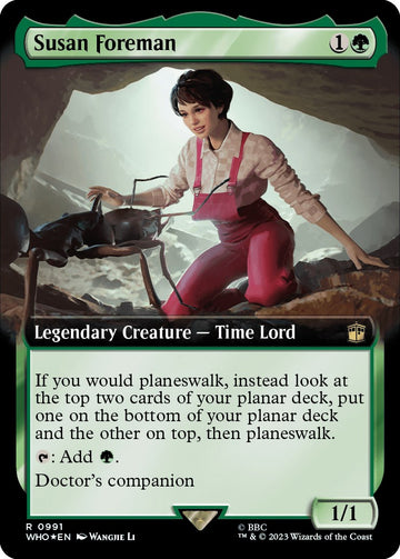 Susan Foreman (dibujo extendido) (Surge Foil) [Doctor Who] 