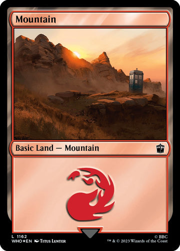 Montaña (1162) (Surge Foil) [Doctor Who] 