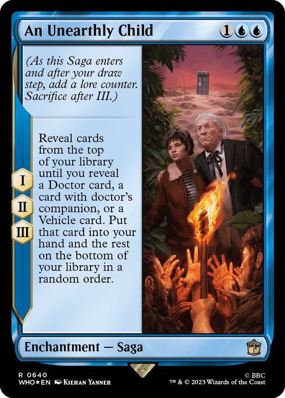 Un niño sobrenatural (Surge Foil) [Doctor Who] 