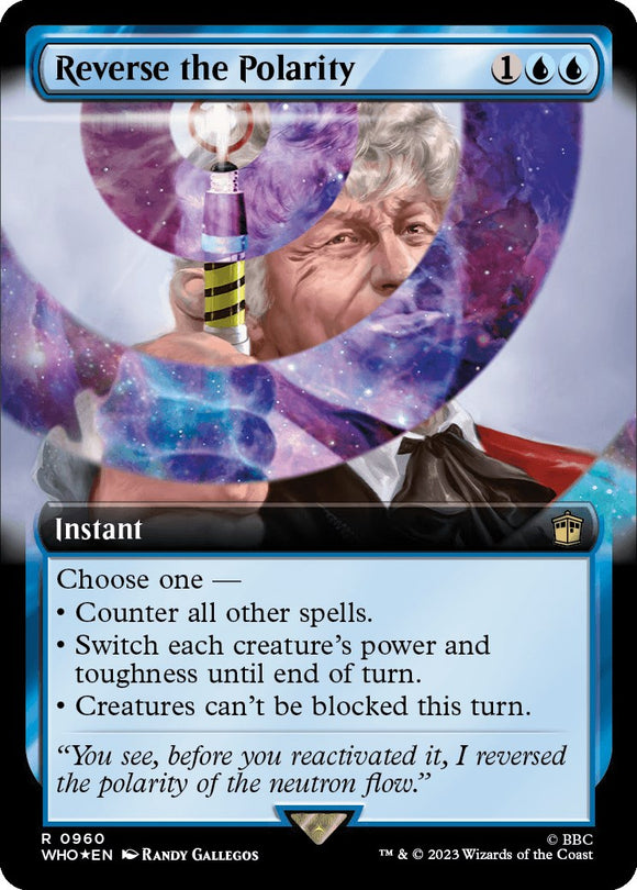 Invertir la polaridad (arte extendido) (Surge Foil) [Doctor Who] 