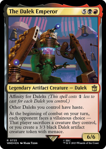El Emperador Dalek (Surge Foil) [Doctor Who] 