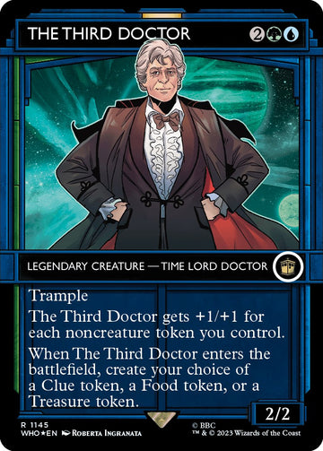 El tercer doctor (Showcase) (Surge Foil) [Doctor Who] 