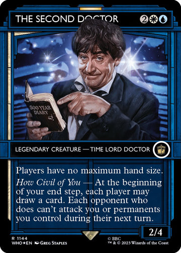 El segundo doctor (Showcase) (Surge Foil) [Doctor Who] 