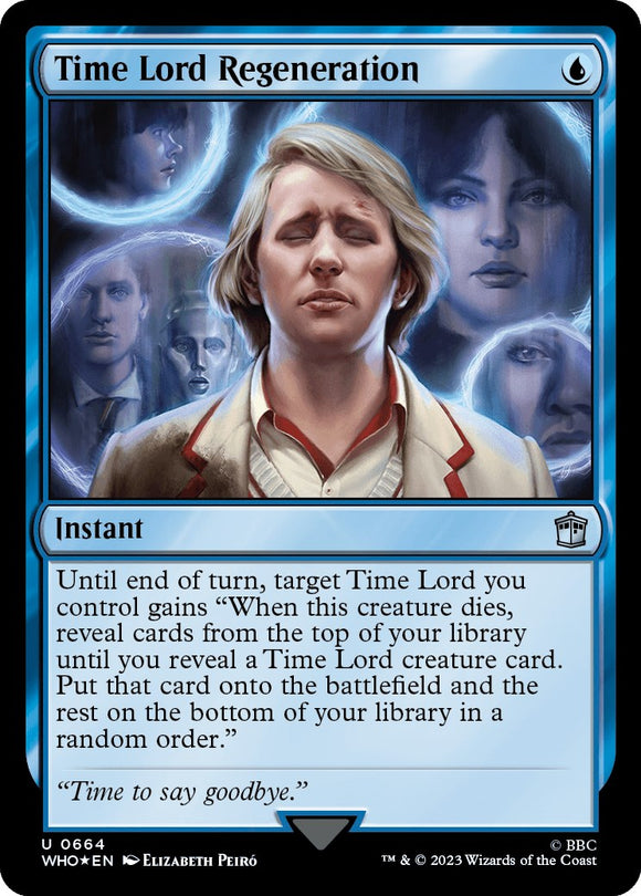 Regeneración del Señor del Tiempo (Surge Foil) [Doctor Who] 