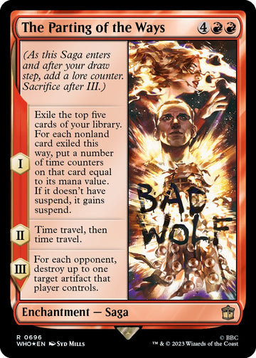 La separación de los caminos (Surge Foil) [Doctor Who] 