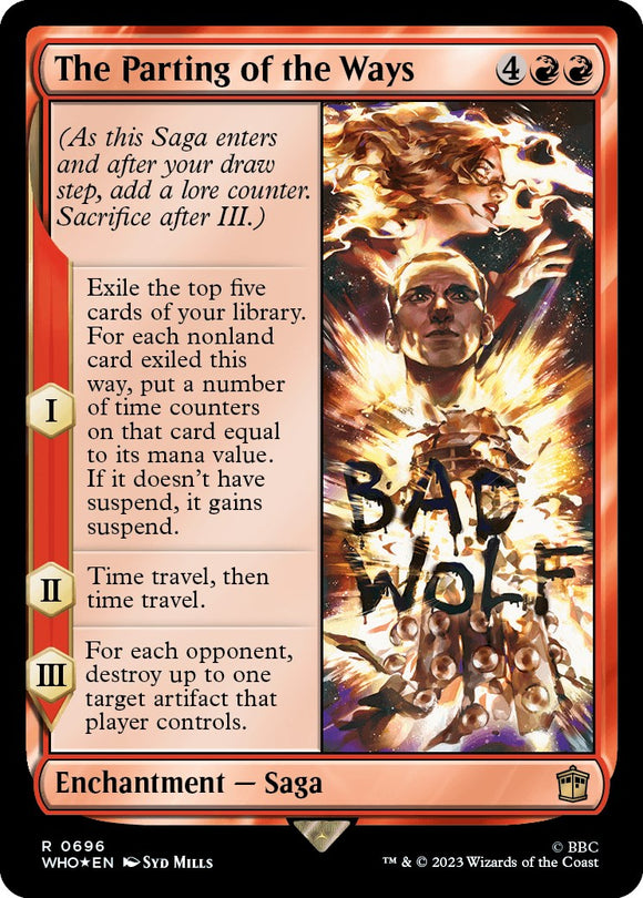 La separación de los caminos (Surge Foil) [Doctor Who] 